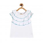 Miniklub Knit Top - White, 2-3yr